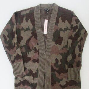 Aqua (NWT) Women's Open Front Cardigan Sweater Size Medium